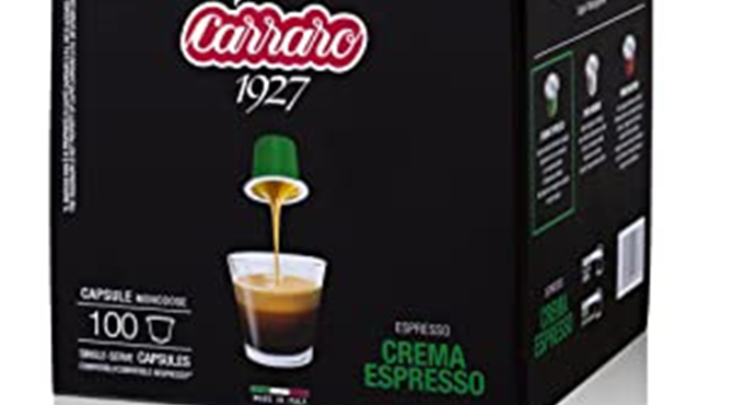 CAPS CAFFE' CREMA ESPRESSO 100PZ X 5,2GR. Carraro
